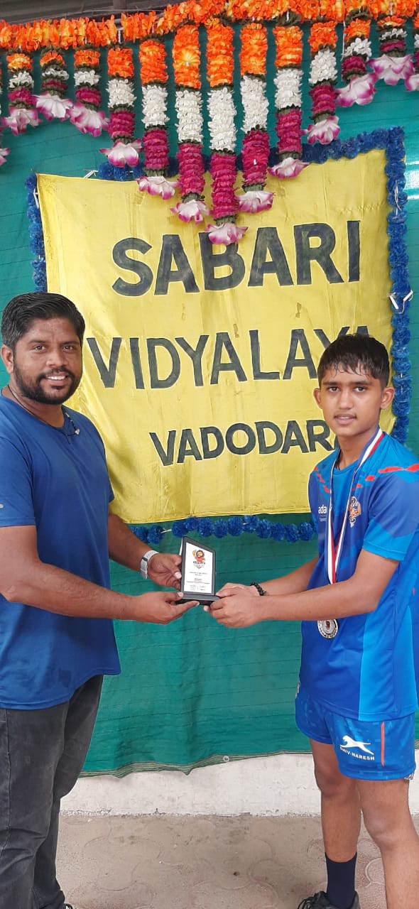 Adjudged as the best attacker in kho-kho under 17 and selected for National level